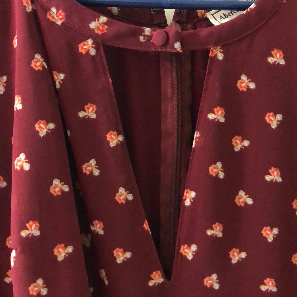 Maroon Romper - Picture 2 of 7